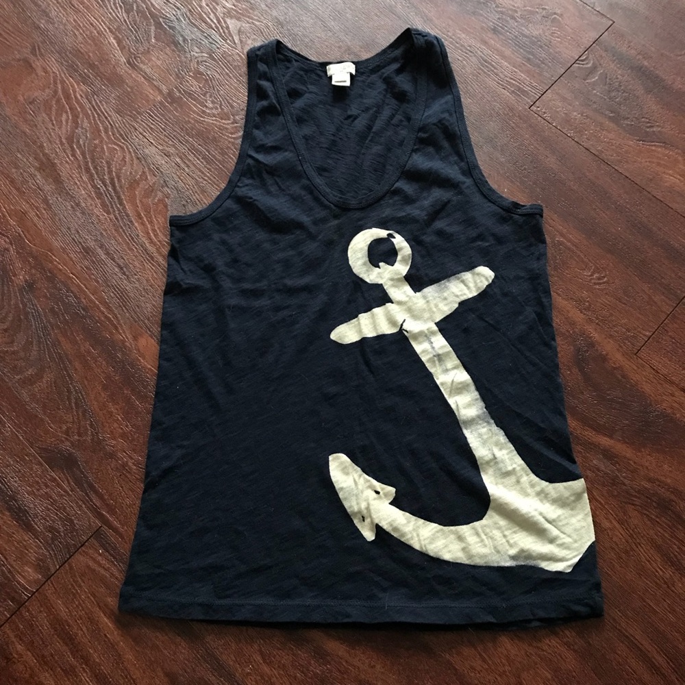 JCrew anchor tank top